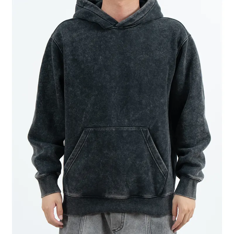 Tröja med kol fläckig look med tappade axlar